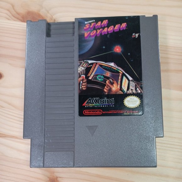 Star Voyager (Nintendo, 1987) NES Vintage Retro Authentic Video Game Cleaned - Picture 1 of 5